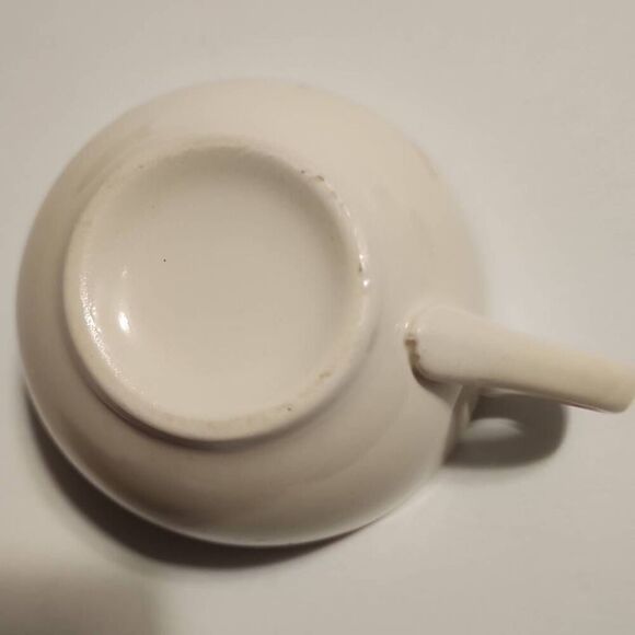 Homer Laughlin Golden Wheat Vintage 22k Set of 4 Tea Cups - Picture 8 of 15